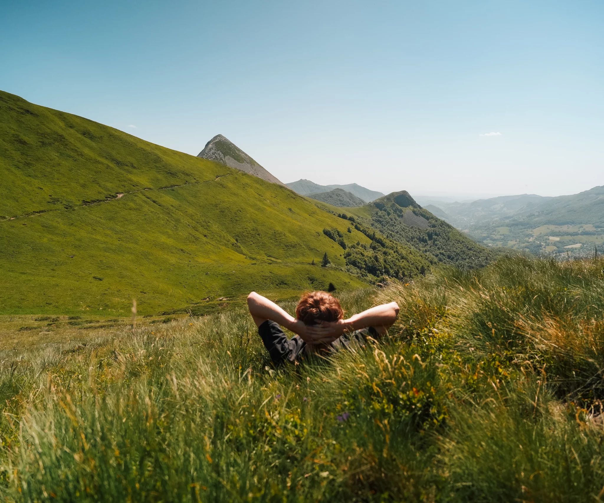 2 jours de bivouac sur le GR400 dans le Cantal