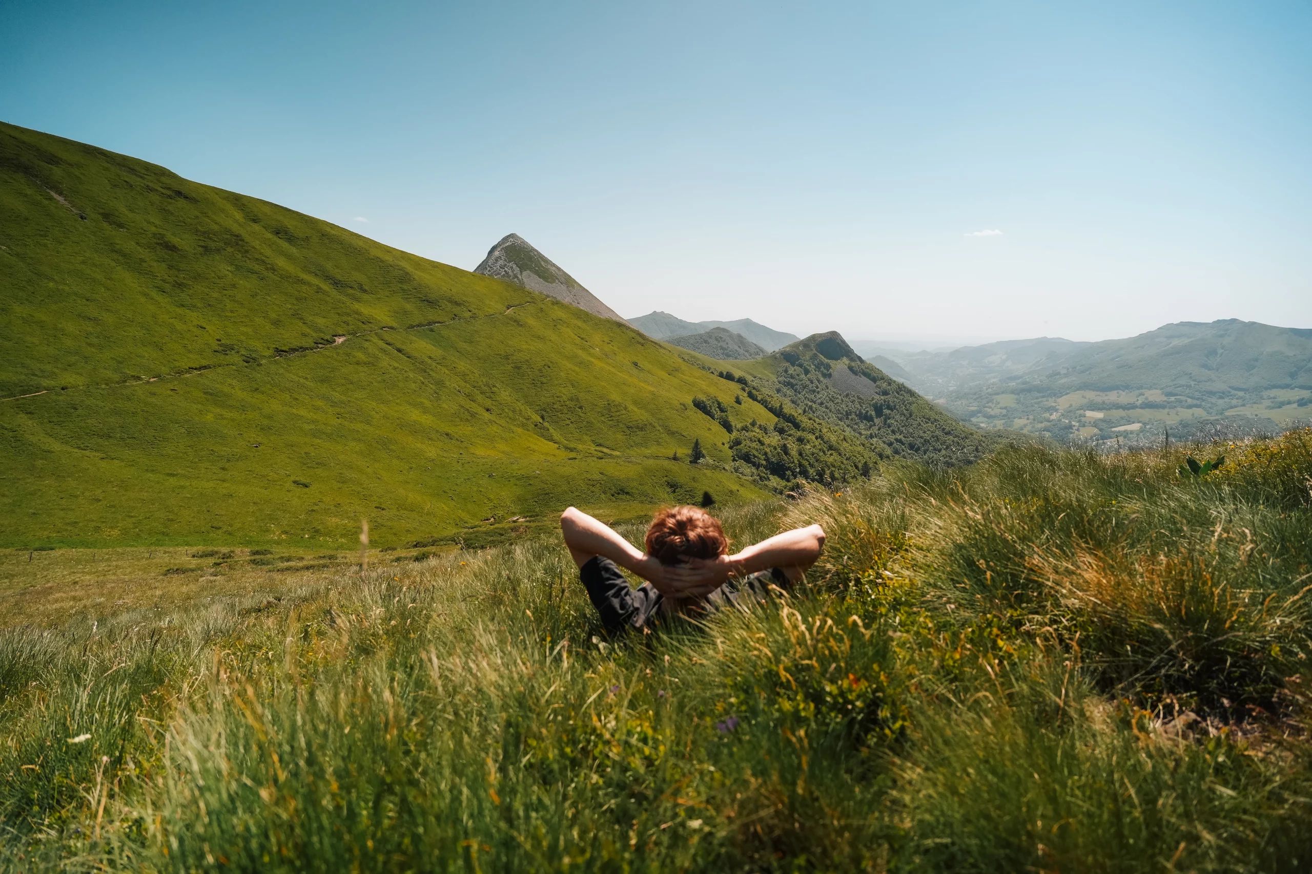2 jours de bivouac sur le GR400 dans le Cantal