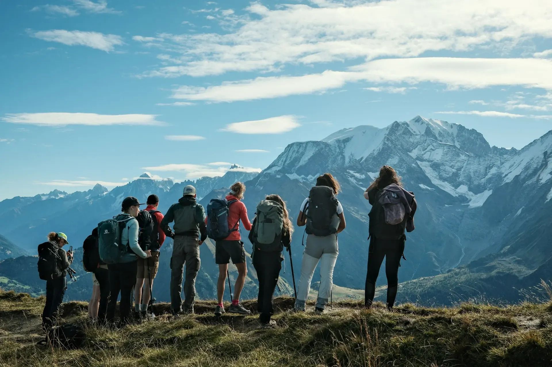 Trek de 2 jours face au Mont-Blanc
